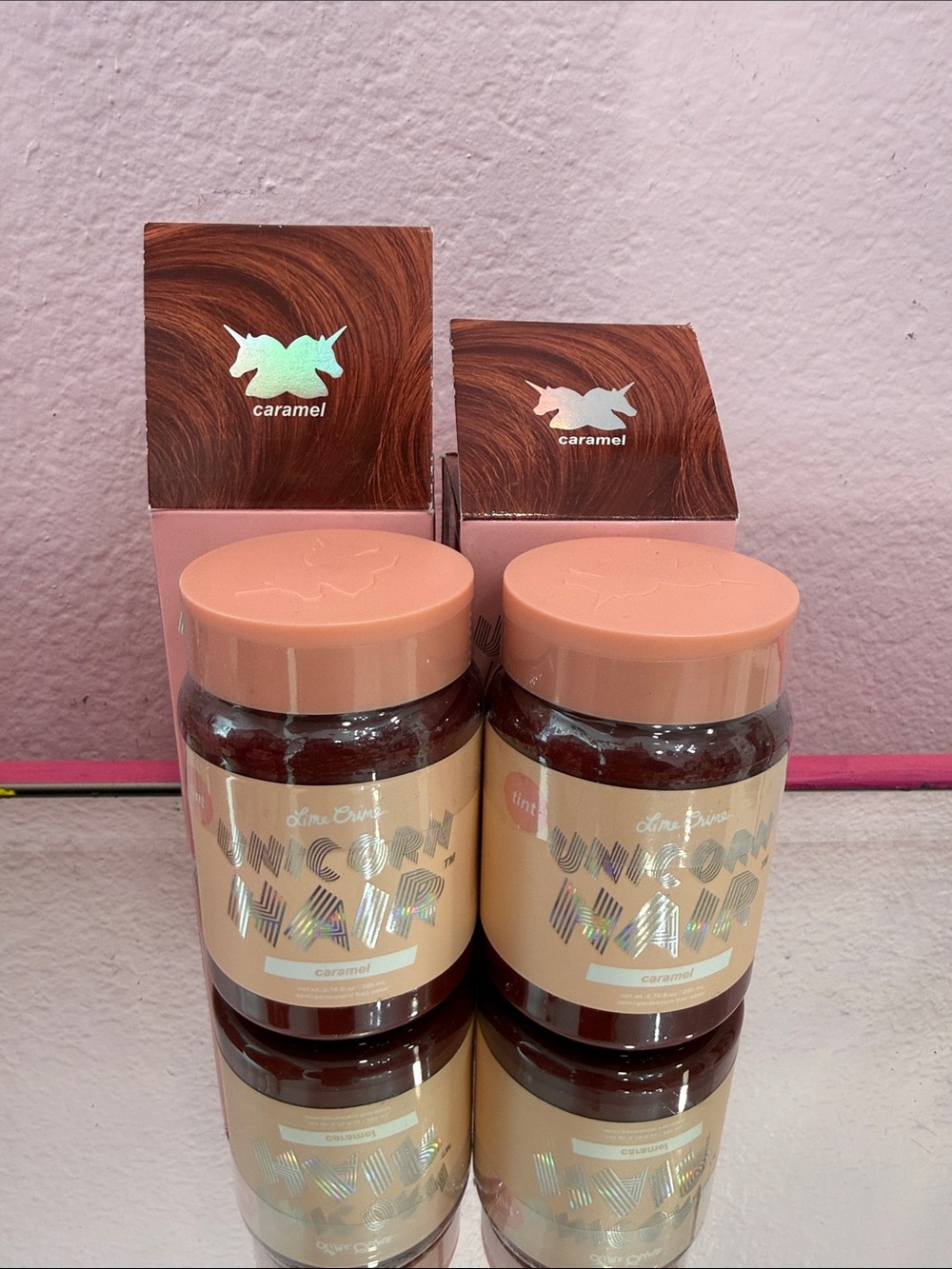 Caramel Unicorn Sugar Wax - Peach Jars